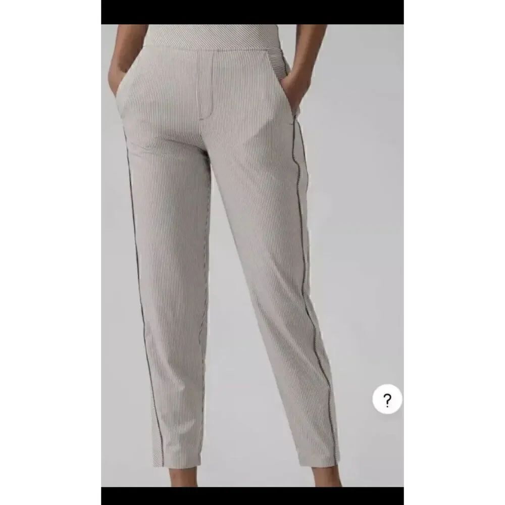 Athleta Brooklyn textured ankle pant 6P